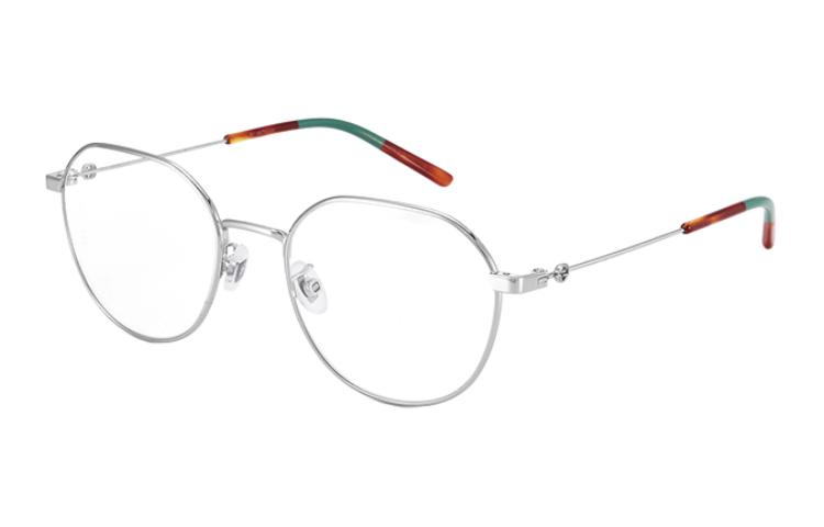 GUCCI Mirror Logo Alloy Square Optical Glasses Unisex Couple Style Multicolor GG0684O-1 圖 6