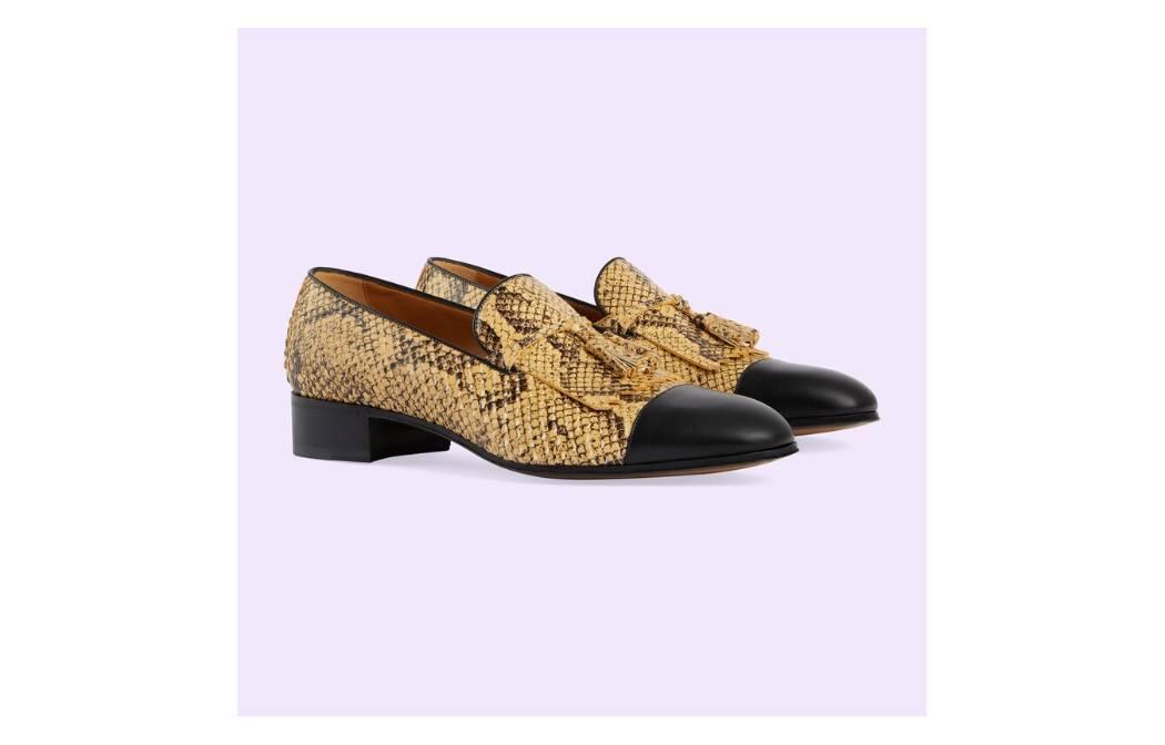 Gucci Moccasins 'Python'