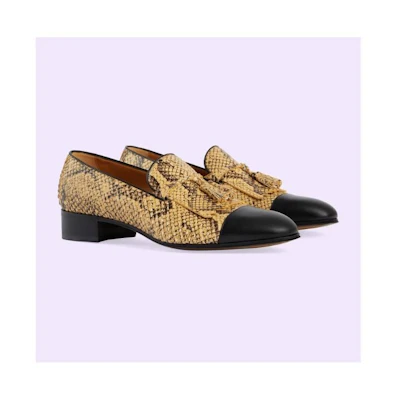 Gucci Moccasins 'Python'