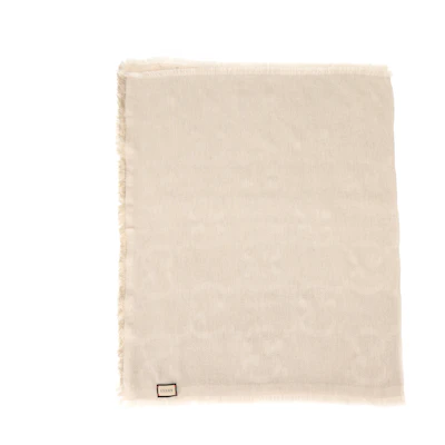 GUCCI Monogram Wool Knit Scarf Unisex Couple Design 6951394GA109879