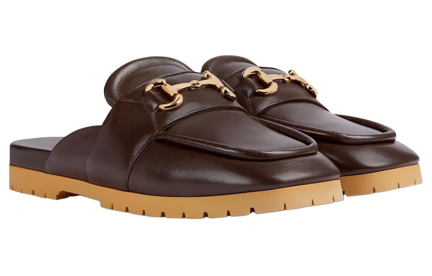 Order Gucci Mule 'Horsebit - Cokelat' 771076-AACAI-2140