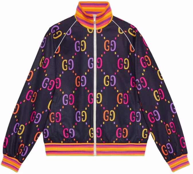 gucci-multicolor-logo-print-knit-zip-up-jacket-701623-xjelh-4681