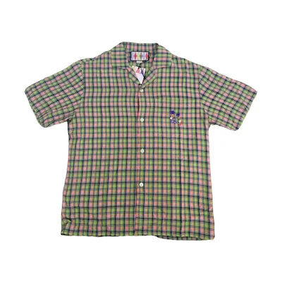 Gucci Multicolor Plaid Printed Short-Sleeve Shirt 708377-ZAKIK-3768