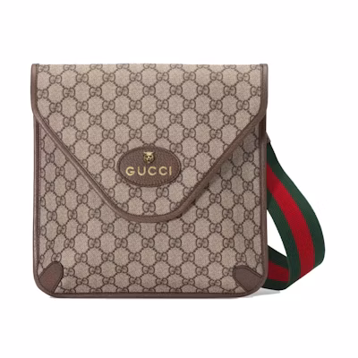 Gucci Neo Vintage GG Messenger Medium Beige/Ebony