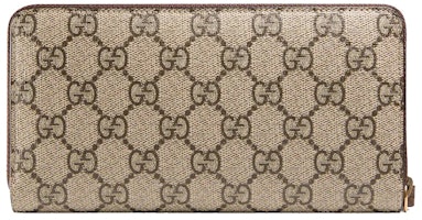 古驰Neo Vintage GG经典拉链钱包 米色/咖啡色 Order 古驰Neo Vintage GG经典拉链钱包 米色/咖啡色