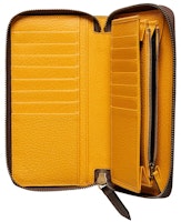 古驰Neo Vintage GG经典拉链钱包 米色/咖啡色 Lookbook 古驰Neo Vintage GG经典拉链钱包 米色/咖啡色