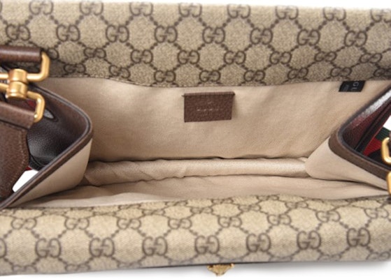 Gucci Neo Vintage Messenger GG Supreme Beige/Ebony Lookbook Gucci Neo Vintage Messenger GG Supreme Beige/Ebony