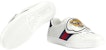 Gucci New Ace 'Tiger Strap' 477102-DOP80-9182