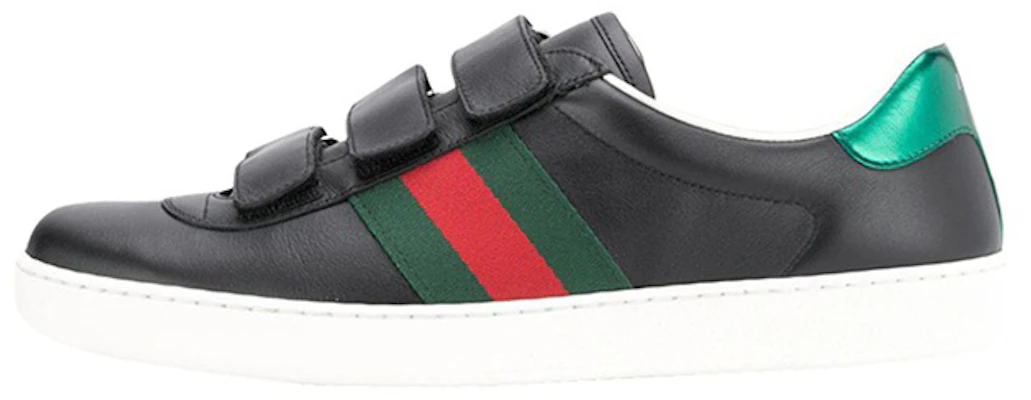 Gucci New Ace Zwart Leren Skateboard Sneakers 548699-DOPE0-1061 Buy Gucci New Ace Zwart Leren Skateboard Sneakers 548699-DOPE0-1061