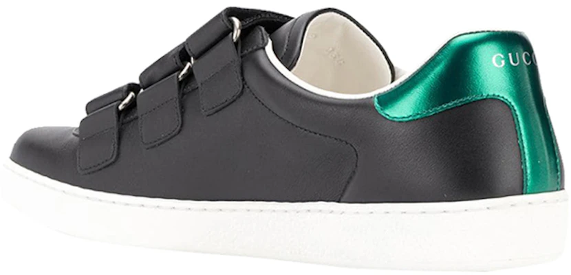 Gucci New Ace Zwart Leren Skateboard Sneakers 548699-DOPE0-1061 Purchase Gucci New Ace Zwart Leren Skateboard Sneakers 548699-DOPE0-1061