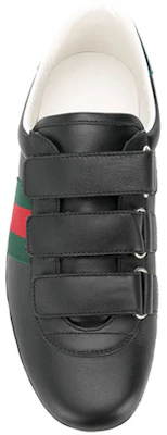 Gucci New Ace Zwart Leren Skateboard Sneakers 548699-DOPE0-1061 Details for Gucci New Ace Zwart Leren Skateboard Sneakers 548699-DOPE0-1061