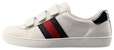 Gucci New Ace Grip-Strap Low 'White' 548699-DOPE0-9095