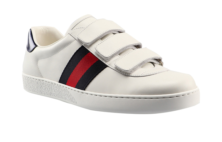 Shop Gucci New Ace Klittenband Laag ''Wit'' 548699-DOPE0-9095