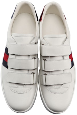 Gucci New Ace Grip-Strap Low 'White' 548699-DOPE0-9095 Purchase Gucci New Ace Grip-Strap Low 'White' 548699-DOPE0-9095