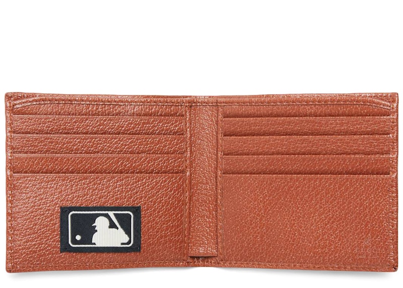 Gucci New York Yankees Patch Wallet GG Beige/Brick Red 圖 3