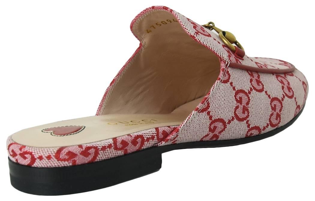 Order Gucci Selipar ''Merah/Putih'' 6913060077718