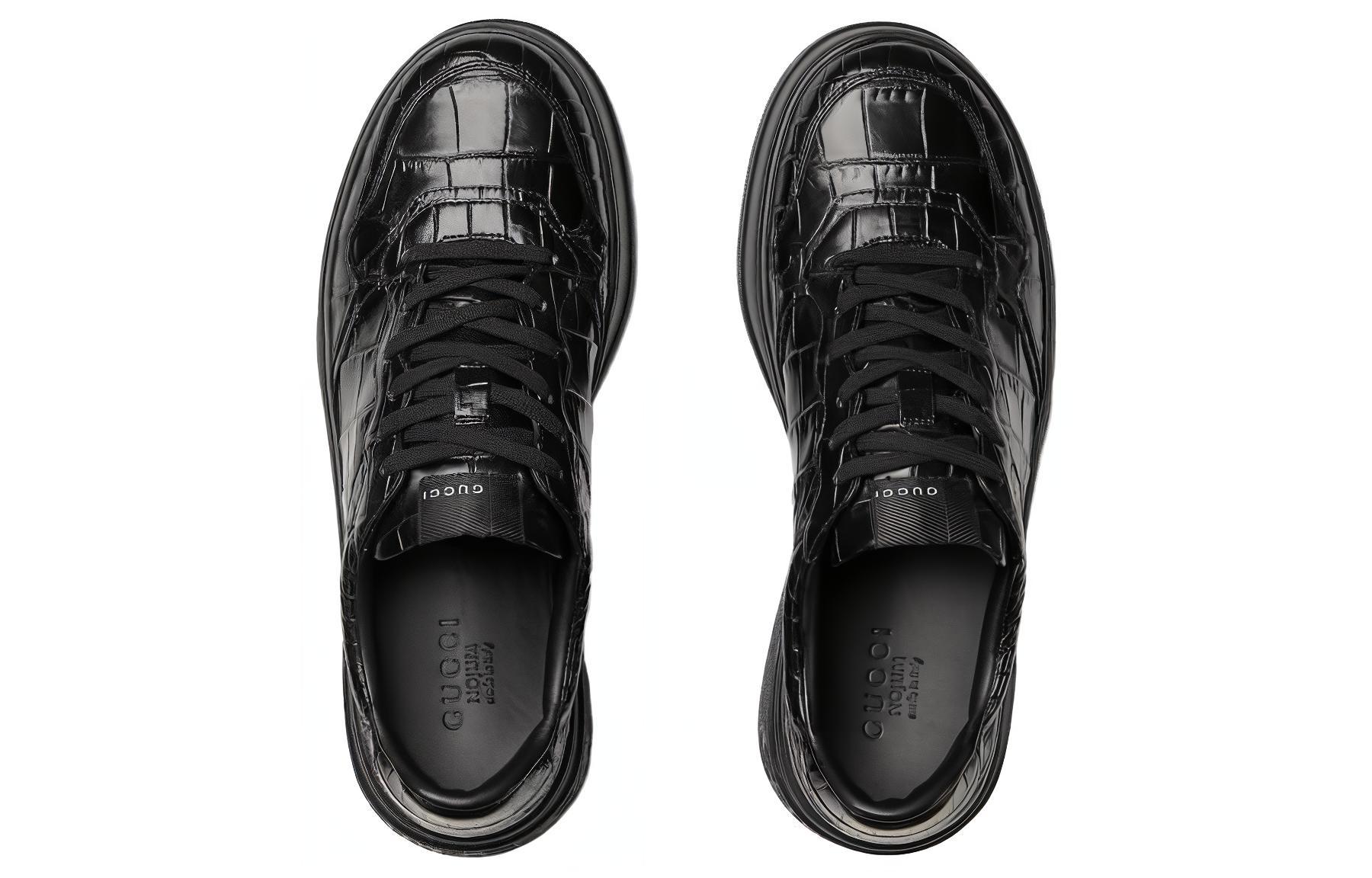 Gucci Nojum Low 'Black Crocodile' 圖 4