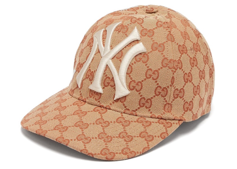 Gucci NY Yankees-logo GG Cap Beige