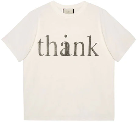 Gucci 奢華米白字母Logo設計T恤 616036-XJCXJ-9127-服 Buy Gucci 奢華米白字母Logo設計T恤 616036-XJCXJ-9127-服