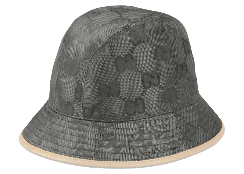 Order Gucci Off The Grid 深灰色水桶帽