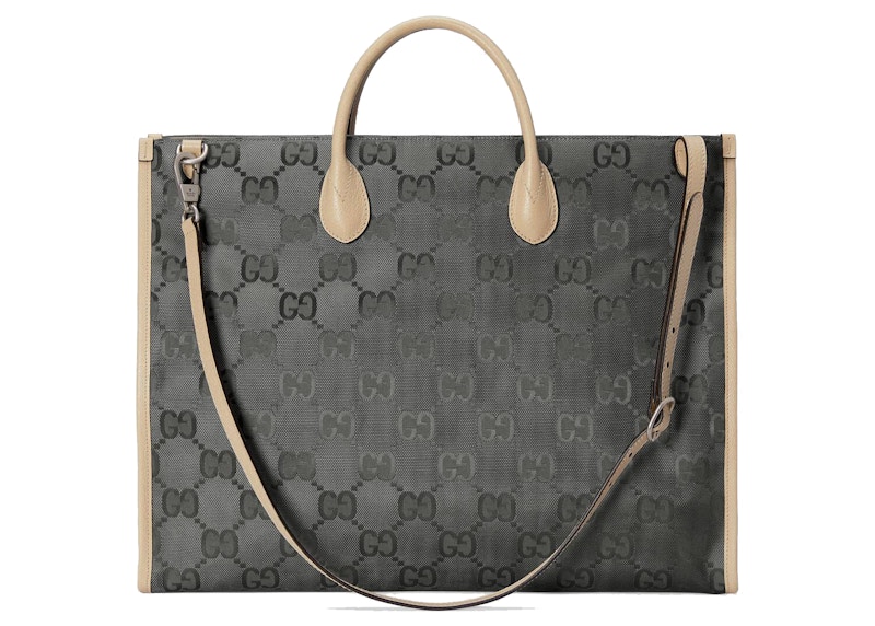 Order Tas Tote Gucci Off The Grid Abu Gelap