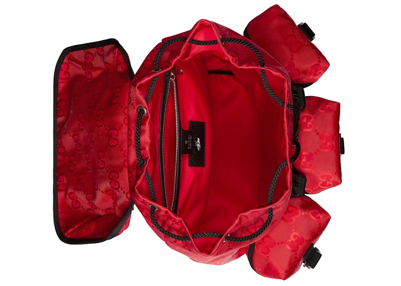 Lookbook Gucci Off The Grid x 100 Thieves Ransel Merah