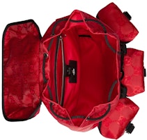 Beg galas Gucci Off The Grid x 100 Thieves Merah Lookbook Beg galas Gucci Off The Grid x 100 Thieves Merah