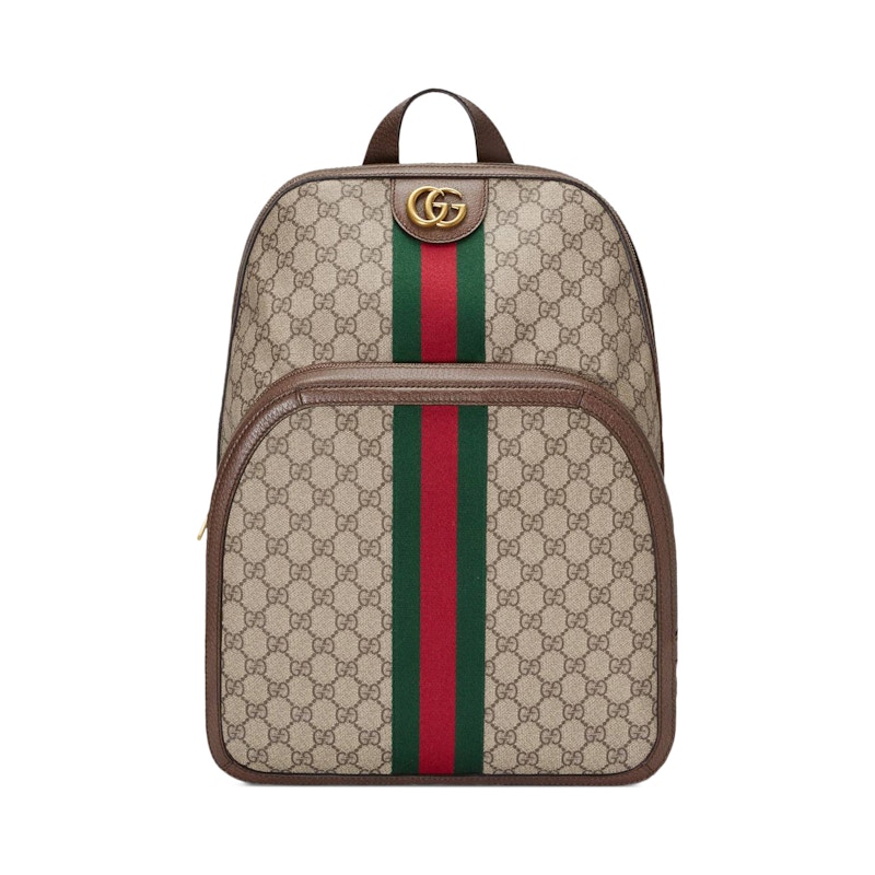 Gucci Ophidia Backpack GG Supreme Medium Beige/Ebony