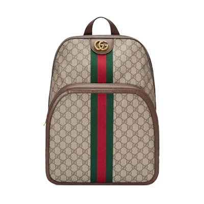 Gucci Ophidia Backpack GG Supreme Medium Beige/Ebony