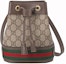 Buy Gucci Ophidia Bucket Bag GG Supreme Mini Beige/Ebony