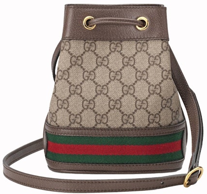 Gucci Ophidia Bucket Bag GG Supreme Mini Beige/Ebony Order Gucci Ophidia Bucket Bag GG Supreme Mini Beige/Ebony