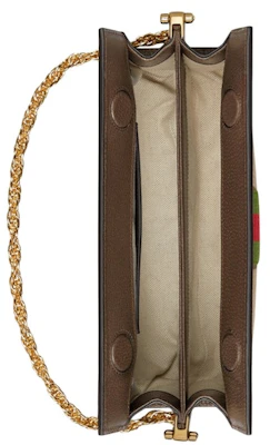 Bolso Gucci Ophidia Cadena Pequeño GG Jumbo Camel/Ebony/Rojo/Verde Lookbook Bolso Gucci Ophidia Cadena Pequeño GG Jumbo Camel/Ebony/Rojo/Verde