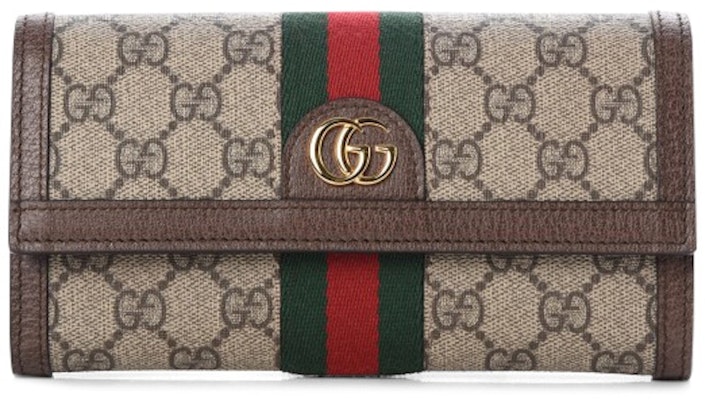 Gucci Ophidia Continental Wallet GG Web Beige/Ebony Buy Gucci Ophidia Continental Wallet GG Web Beige/Ebony