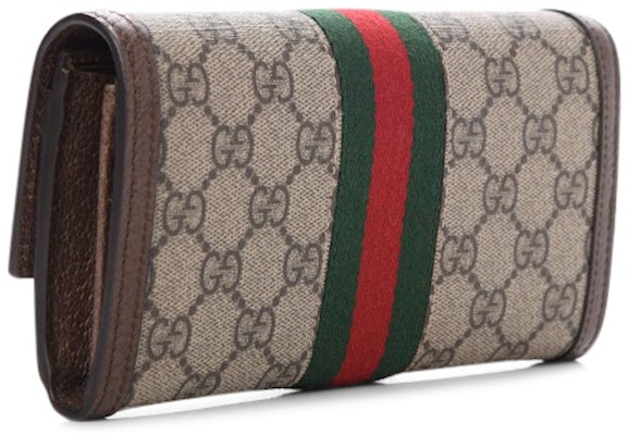Gucci Ophidia Continental Wallet GG Web Beige/Ebony Order Gucci Ophidia Continental Wallet GG Web Beige/Ebony