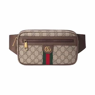 Gucci Ophidia GG Belt Bag Medium Beige/Ebony