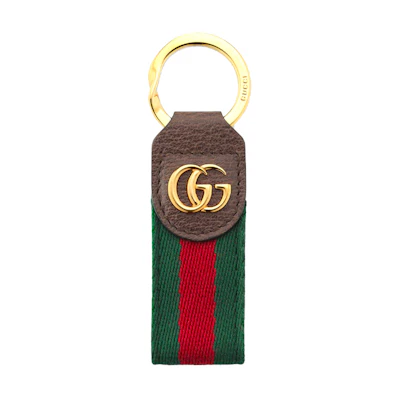 GUCCI Ophidia GG Canvas Keychain Unisex Couple Edition. 523161-HE2NG-8742