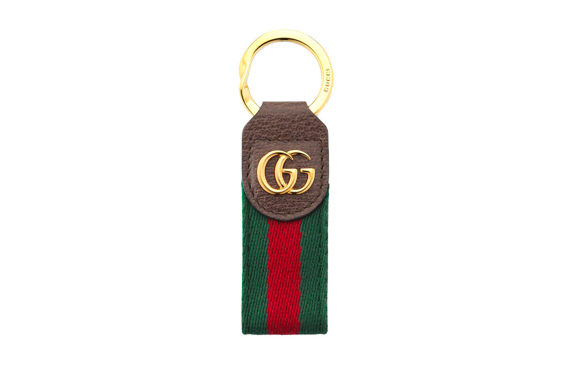 Order GUCCI Ophidia GG Canvas Keychain Unisex Couple Edition. 523161-HE2NG-8742