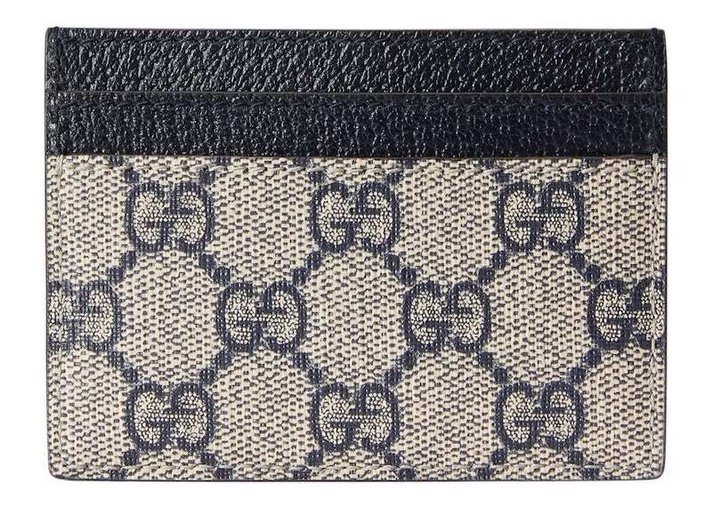 Order グッチ オフィディア GG カードケース ベージュ/ブルー