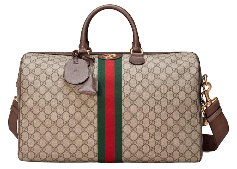 Gucci Ophidia GG Carry-on Duffle Medium Beige/Ebony