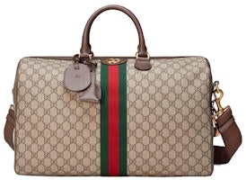 Gucci Ophidia GG Carry-on Duffle Medium Beige/Ebony Gucci Ophidia GG Carry-on Duffle Medium Beige/Ebony