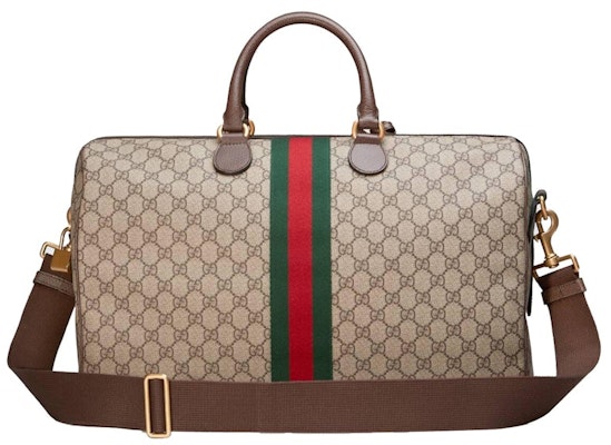 Gucci Ophidia GG Carry-on Duffle Medium Beige/Ebony Order Gucci Ophidia GG Carry-on Duffle Medium Beige/Ebony