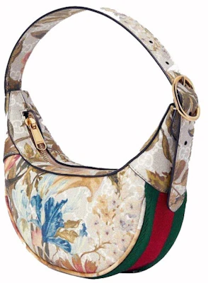 Gucci Ophidia GG Flora 小号手袋 白色 多色款 Order Gucci Ophidia GG Flora 小号手袋 白色 多色款