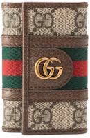 Gucci Ophidia GG Key Case Beige/Ebony Gucci Ophidia GG Key Case Beige/Ebony