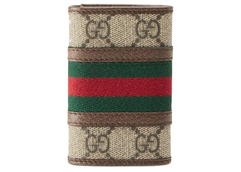 Order グッチ オフィディアGGキーケース (ベージュ/エボニー)
