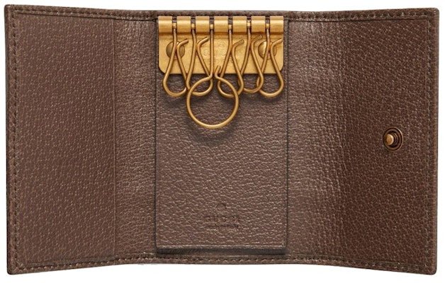 Gucci Ophidia GG Key Case Beige/Ebony Lookbook Gucci Ophidia GG Key Case Beige/Ebony