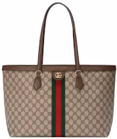 Gucci Ophidia GG Medium Tote Beige/Ebony Gucci Ophidia GG Medium Tote Beige/Ebony