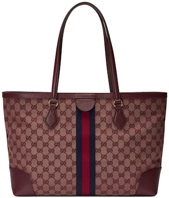Gucci Ophidia GG Medium Tote Medium GG Beige/Burgundy Order Gucci Ophidia GG Medium Tote Medium GG Beige/Burgundy