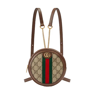 Gucci Ophidia GG Mini Backpack Brown