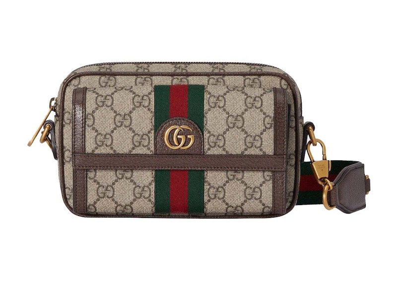 Gucci Ophidia GG Mini Bag Ebony/Beige
