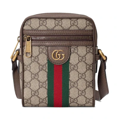 Gucci Ophidia GG Shoulder Bag Beige/Ebony